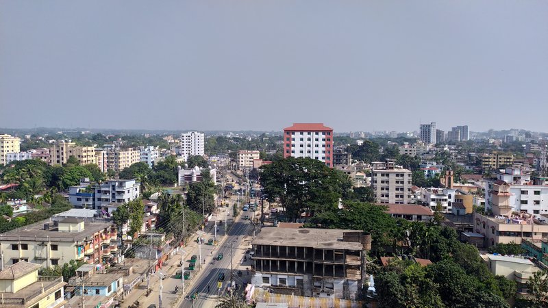Skyline of Sylhet