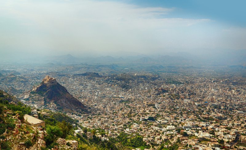Skyline of Taiz