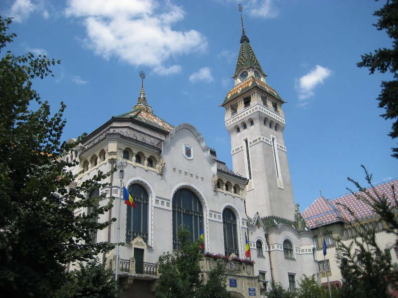 Târgu Mureș天际线