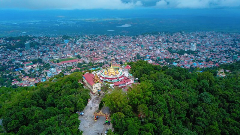 Skyline of Taunggyi