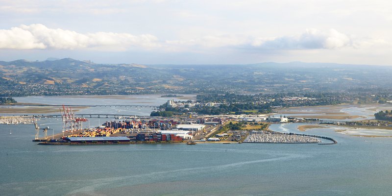Skyline of Tauranga