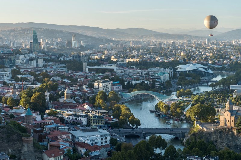 Skyline of Tbilisi