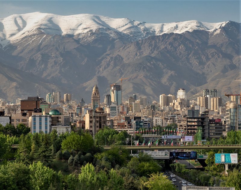 Skyline of Tehran