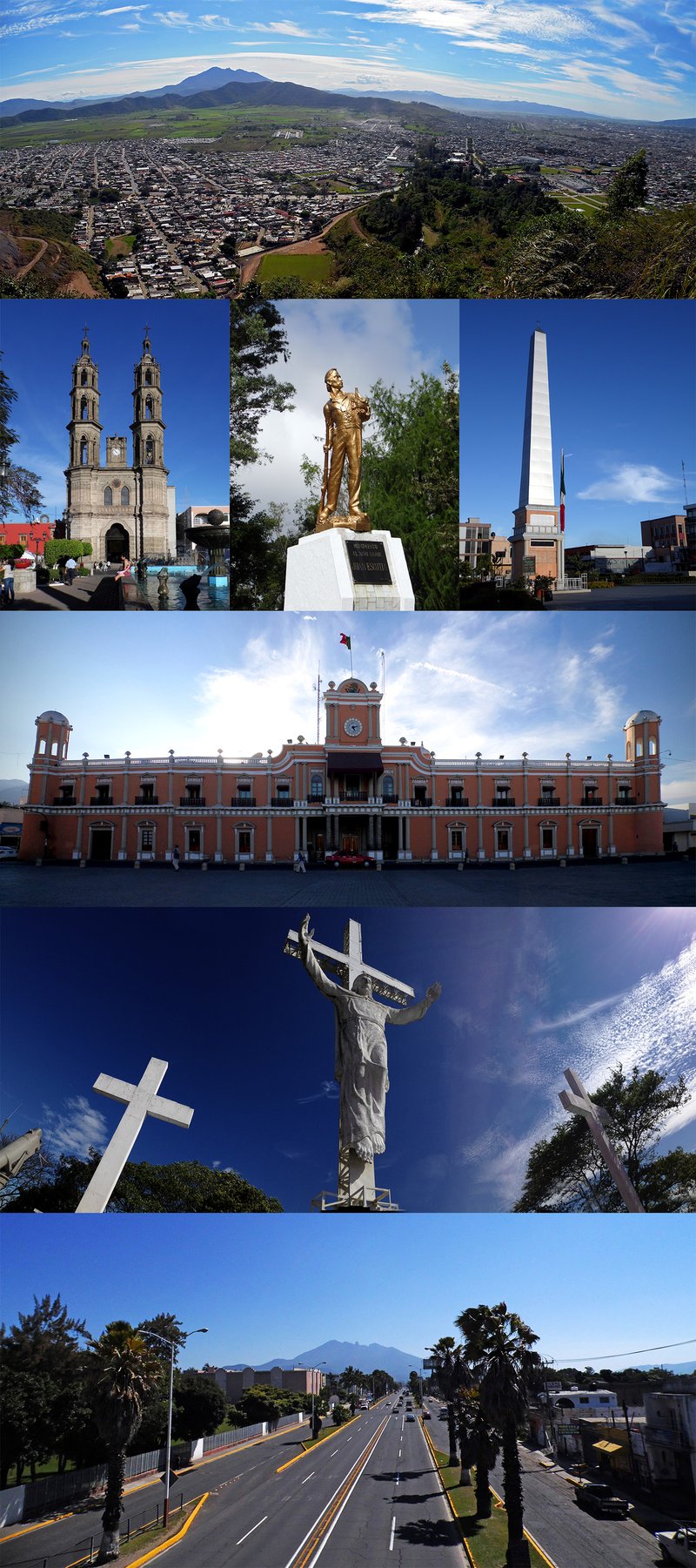 Πανοραμική άποψη του Tepic