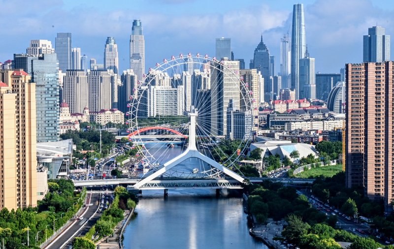Tianjin天际线