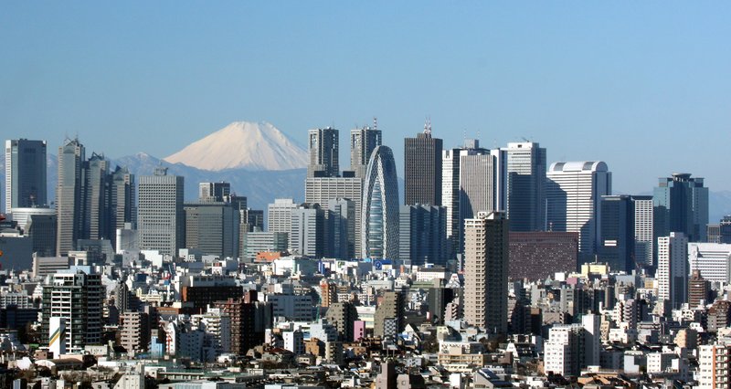 Panorama města Tokio