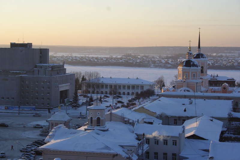 Skyline of Tomsk