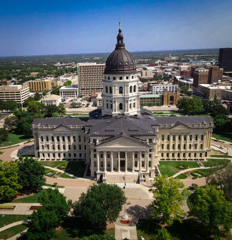 Skyline of Topeka