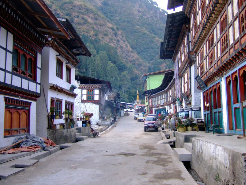 Skyline of Trashigang