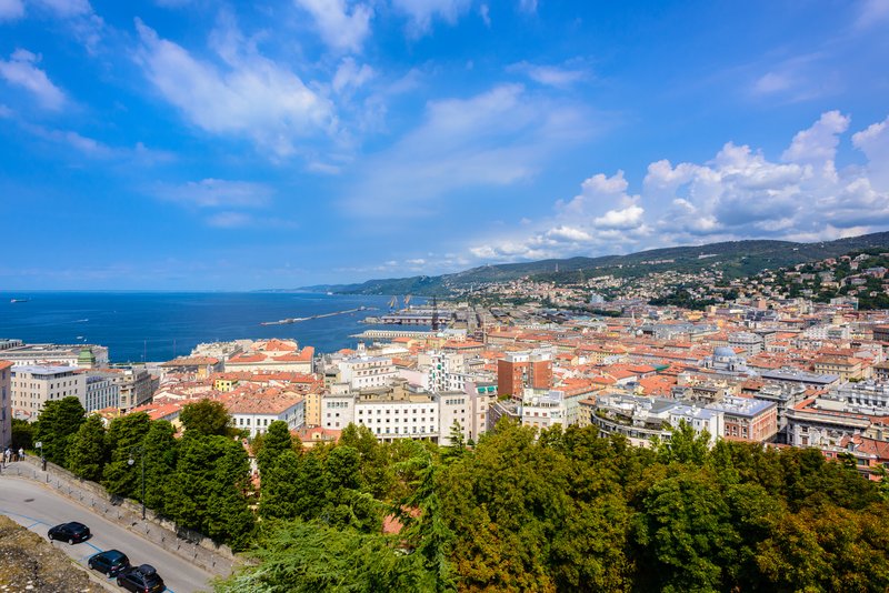 Panorama města Trieste