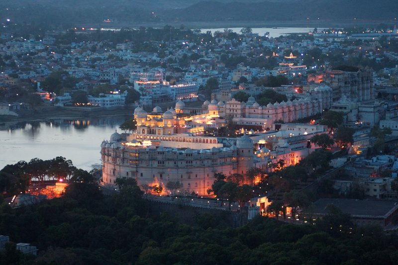 Skyline of Udaipur