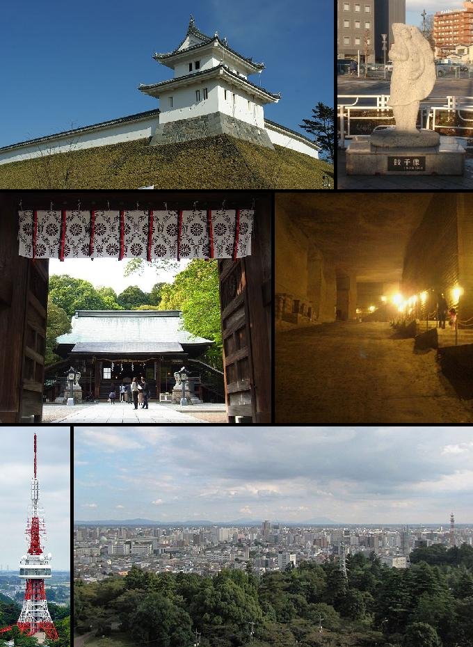 Panorama města Utsunomiya