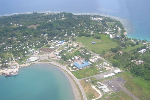 Skyline of Vanimo