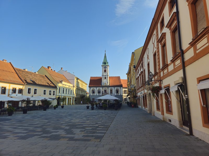 Varaždin天际线