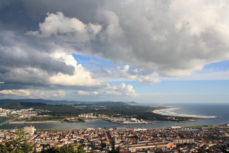 Panorama města Viana do Castelo