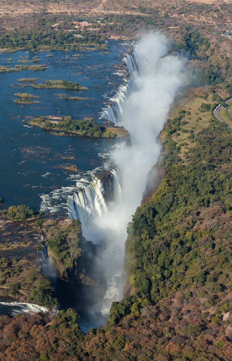 Skyline of Victoria Falls