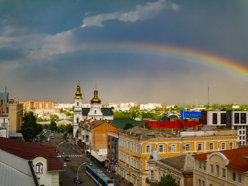 Skyline of Vinnytsia