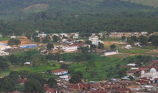 Skyline of Voinjama