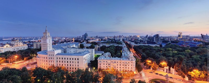 Skyline of Voronezh