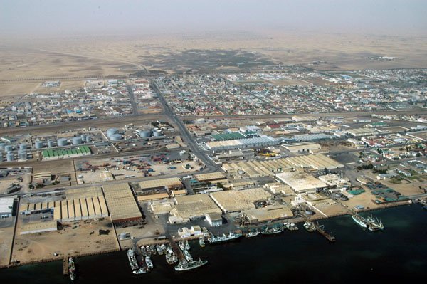 Skyline of Walvis Bay