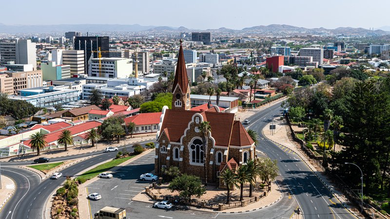 Skyline of Windhoek