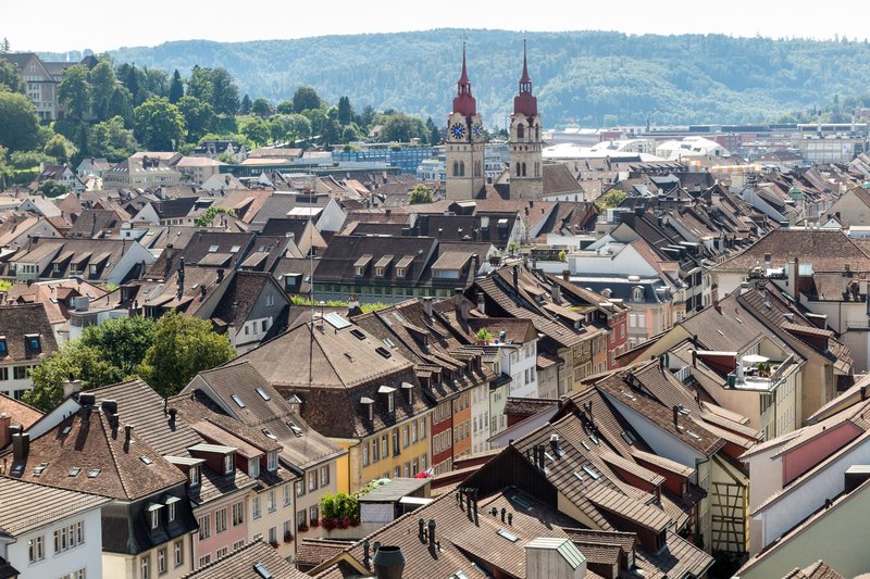 Panorama města Winterthur