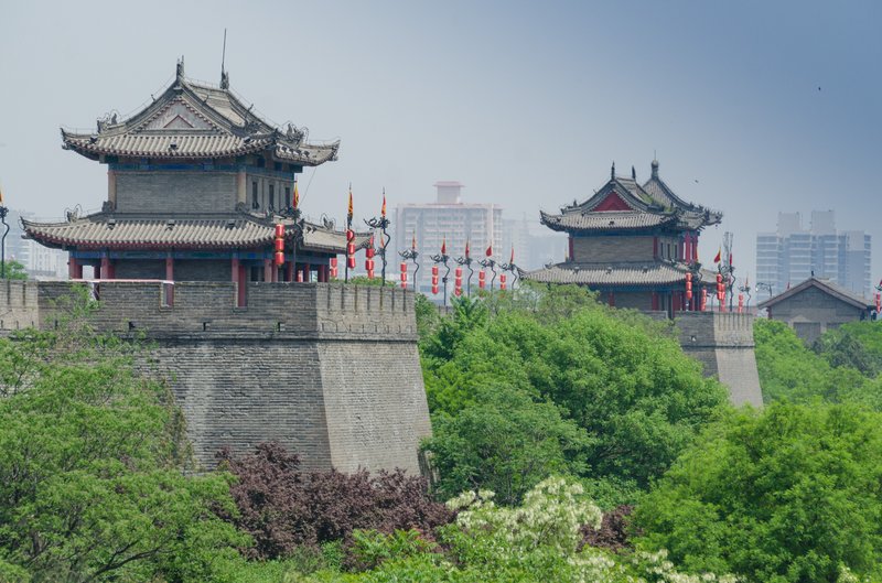 Xi'an天际线