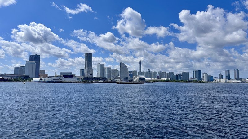 Panorama města Yokohama