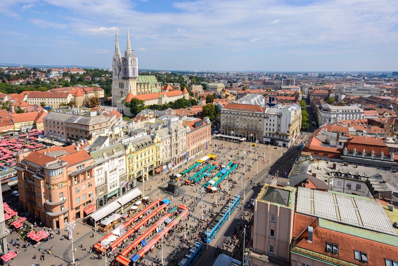 Zagreb天际线