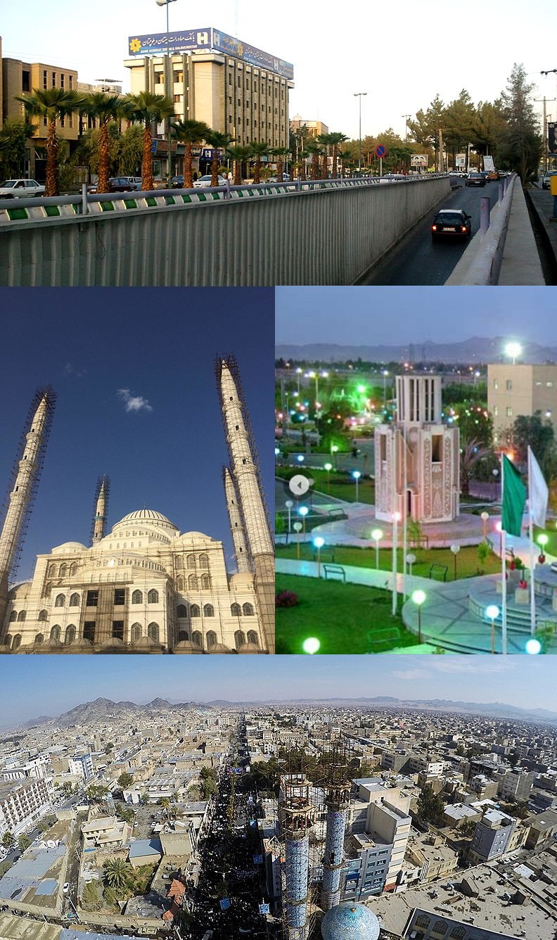 Skyline of Zahedan