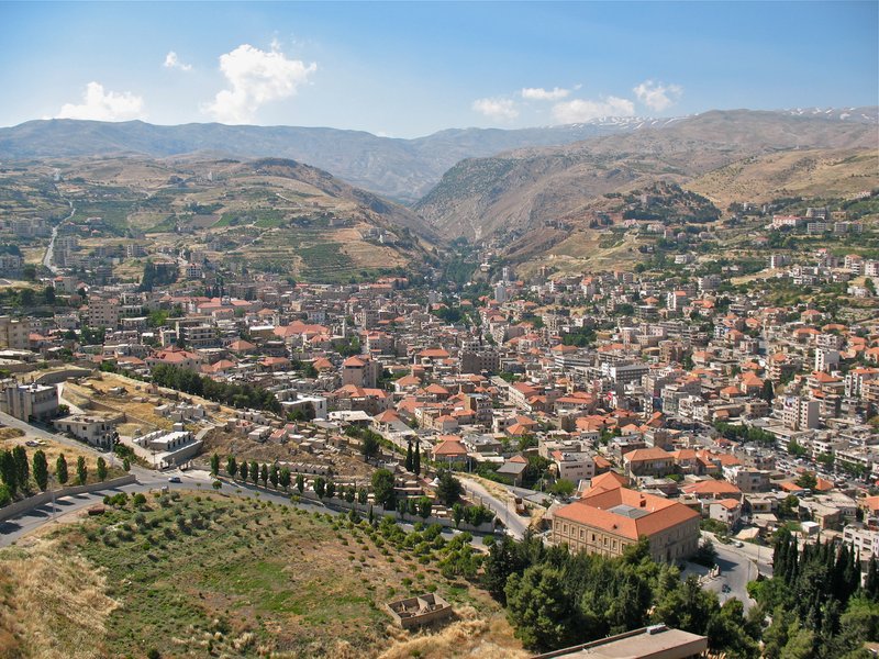 Skyline of Zahlah