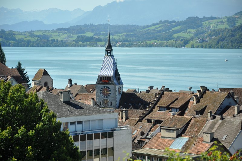 Panorama města Zug