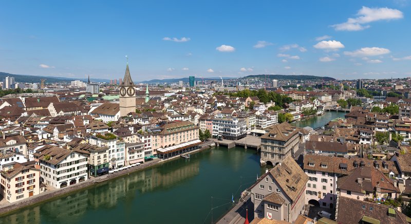 Panorama města Zurich